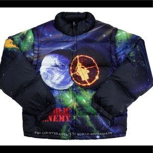 Supreme UNDERCOVER/ Public Enemy Puffy Jacket